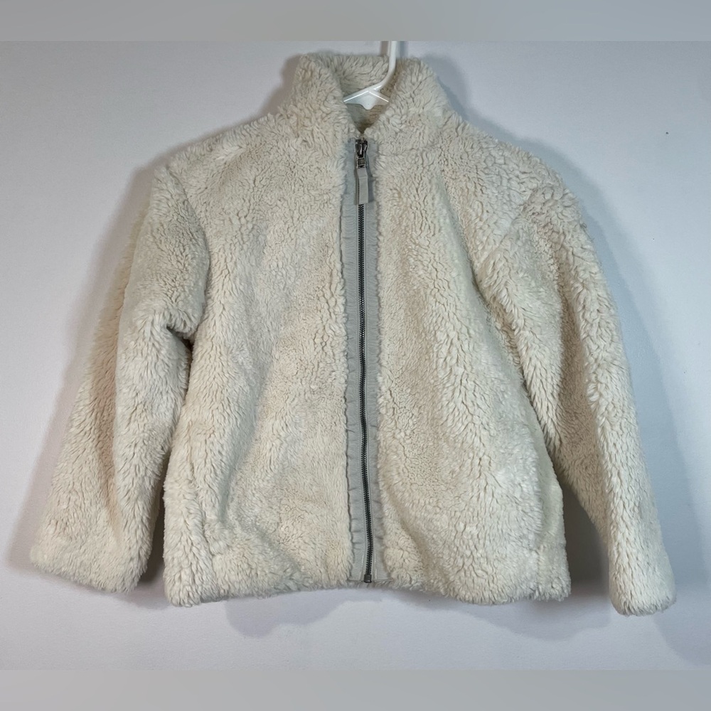 Patagonia Lunar Frost Jacket, Cream, Girls Medium (10)